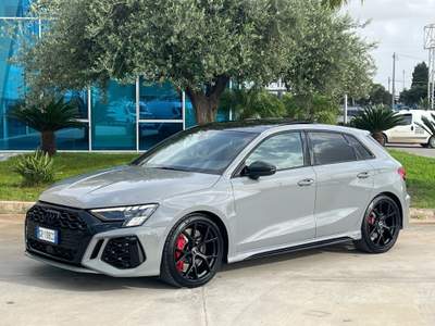 Audi RS 3 RS3 Spb 2.5 tfsi possibilità noleggio no scoring Grigio usata Gela