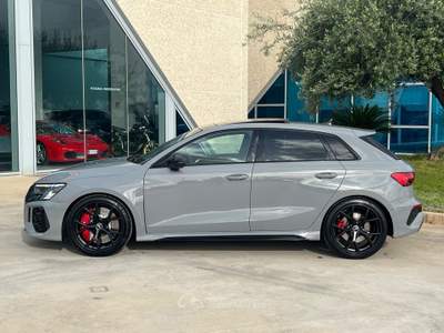 Audi RS 3 RS3 Spb 2.5 tfsi possibilità noleggio no scoring Grigio usata Gela