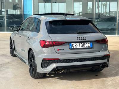 Audi RS 3 RS3 Spb 2.5 tfsi possibilità noleggio no scoring Grigio usata Gela