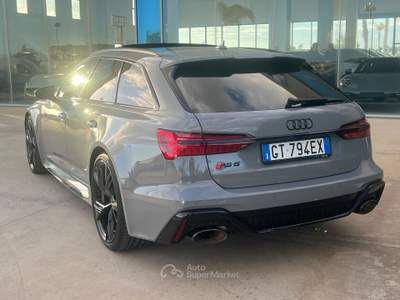 Audi RS 6 RS6 Avant 4.0 TFSI V8 quattro tiptronic SUPER OFFERTA T-STOCK Grigio usata Gela