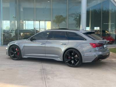 Audi RS 6 RS6 Avant 4.0 TFSI V8 quattro tiptronic SUPER OFFERTA T-STOCK Grigio usata Gela
