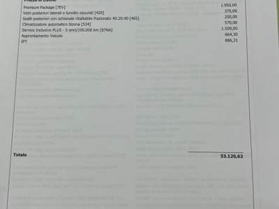 BMW Serie 1 120d 120d MSport Pro possibilità noleggio no scoring Bianco usata Gela