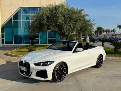 BMW Serie 4 420d 420 d Cabrio MSport offerta T-Stock prezzo imperdibile Bianco usata Gela