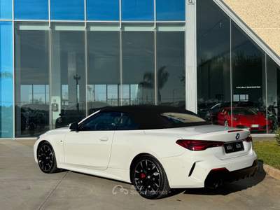 BMW Serie 4 420d 420 d Cabrio MSport offerta T-Stock prezzo imperdibile Bianco usata Gela