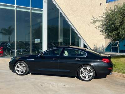 BMW Serie 6 640d 640 d Gran Coupe xdrive Luxury auto Nero usata Gela