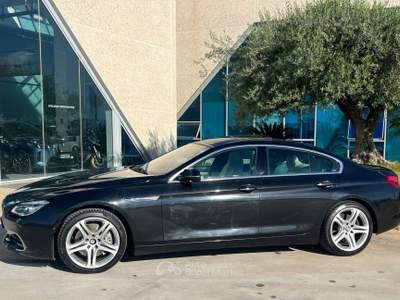BMW Serie 6 640d 640 d Gran Coupe xdrive Luxury auto Nero usata Gela