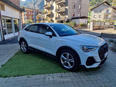Audi Q3 Sportback 35 1.5 tfsi S line edition Bianco usata Aosta