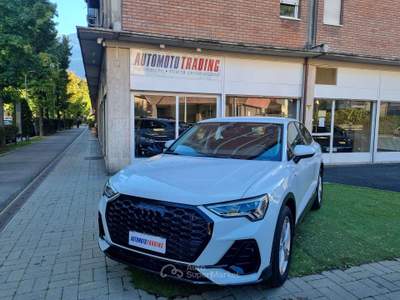 Audi Q3 Sportback 35 1.5 tfsi S line edition Bianco usata Aosta