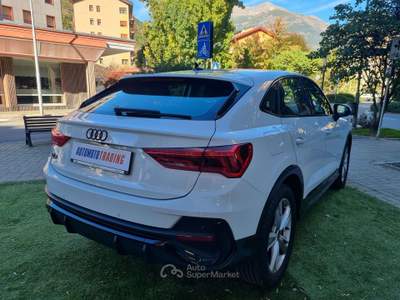 Audi Q3 Sportback 35 1.5 tfsi S line edition Bianco usata Aosta