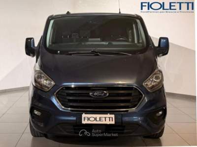 Ford Transit Custom TRANSIT CUSTOM 320 2.0 ECOBLUE HYBRID 130 PL-DC FURG.TITAN. Blu/Azzurro usata Manerbio