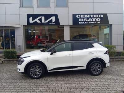 Kia Sportage 1.6 T-GDi HEV AT6 AWD GT-line Plus Premium TOP TOP Bianco usata Brescia