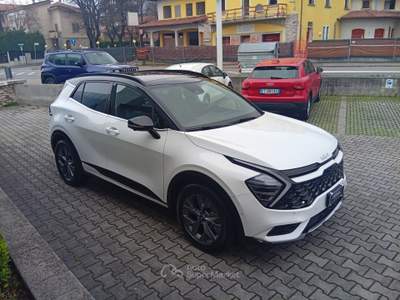 Kia Sportage 1.6 T-GDi HEV AT6 AWD GT-line Plus Premium TOP TOP Bianco usata Brescia