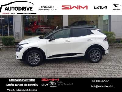 Kia Sportage 1.6 T-GDi HEV AT6 AWD GT-line Plus Premium TOP TOP Bianco usata Brescia