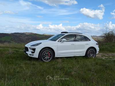 Porsche Macan 3.6 Turbo con GANCIO TRAINO Webasto Bianco usata Ozzano dell'Emilia