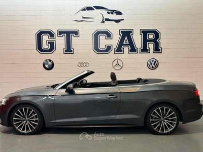 Audi A5 Cabrio 45 TFSI quattro S tronic S-line Grigio usata Inzago