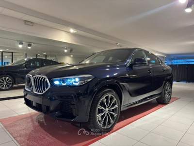 BMW X6 xdrive30d mhev 48V MSPORT auto STUPENDA*DA VEDERE Blu/Azzurro usata CONEGLIANO