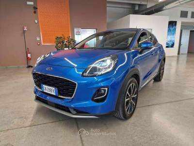 Ford Puma 1.0 EcoBoost Hybrid 125 CV Titanium Blu/Azzurro usata Imola