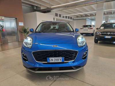 Ford Puma 1.0 EcoBoost Hybrid 125 CV Titanium Blu/Azzurro usata Imola
