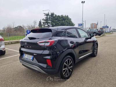 Ford Puma 1.0 EcoBoost Hybrid 125 CV Titanium Nero usata Imola