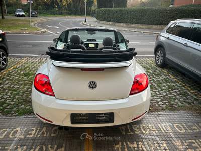 Volkswagen Maggiolino Cabrio 1.4 TSI 60's anniversary Automatic Prezzo reale Tagliandi Bianco usata Roma