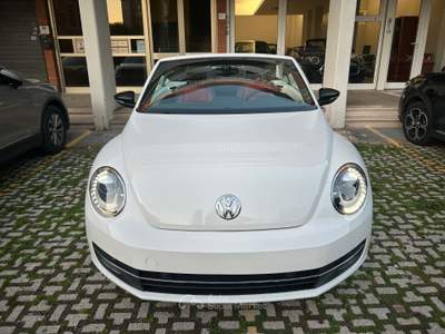 Volkswagen Maggiolino Cabrio 1.4 TSI 60's anniversary Automatic Prezzo reale Tagliandi Bianco usata Roma