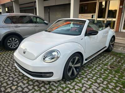 Volkswagen Maggiolino Cabrio 1.4 TSI 60's anniversary Automatic Prezzo reale Tagliandi Bianco usata Roma
