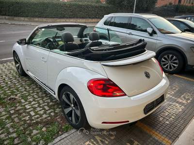 Volkswagen Maggiolino Cabrio 1.4 TSI 60's anniversary Automatic Prezzo reale Tagliandi Bianco usata Roma