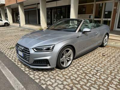 Audi A5 S Line Cabrio 2.0 Tagliandi Audi Perfetti, Prezzo reale Argento usata Roma