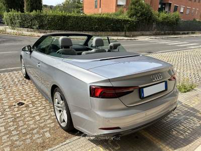 Audi A5 S Line Cabrio 2.0 Tagliandi Audi Perfetti, Prezzo reale Argento usata Roma