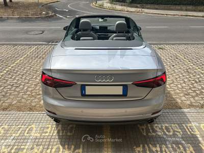 Audi A5 S Line Cabrio 2.0 Tagliandi Audi Perfetti, Prezzo reale Argento usata Roma