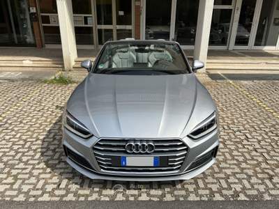 Audi A5 S Line Cabrio 2.0 Tagliandi Audi Perfetti, Prezzo reale Argento usata Roma