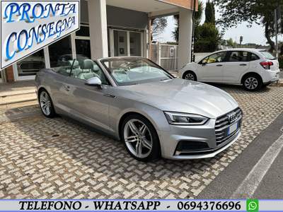 Audi A5 S Line Cabrio 2.0 Tagliandi Audi Perfetti, Prezzo reale Argento usata Roma