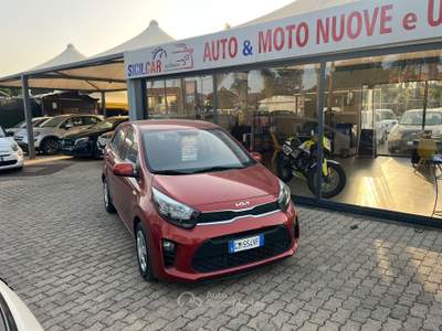 Kia Picanto 12V 5 porte X Line Rosso usata San Gregorio di Catania