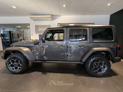 Jeep Wrangler Unlimited 2.0 PHEV ATX 4xe Rubicon Grigio usata Parma