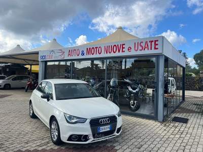 Audi A1 SPB 1.6 TDI Ambition Bianco usata San Gregorio di Catania