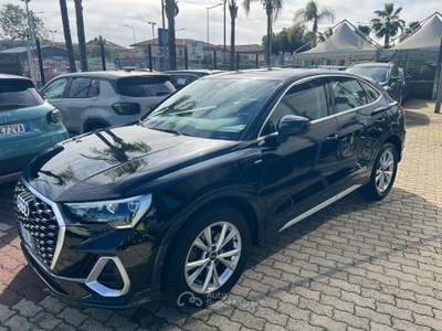 Audi Q3 SPB 45 TFSI e S tronic line edition Nero usata San Gregorio di Catania