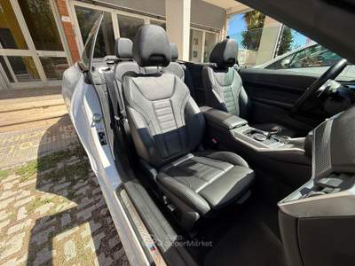 BMW Serie 4 420i Cabrio M Sport Tagliandi BMW prezzo reale freni nuovi Bianco usata Roma
