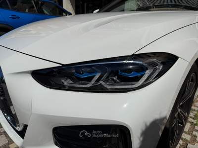 BMW Serie 4 420i Cabrio M Sport Tagliandi BMW prezzo reale freni nuovi Bianco usata Roma
