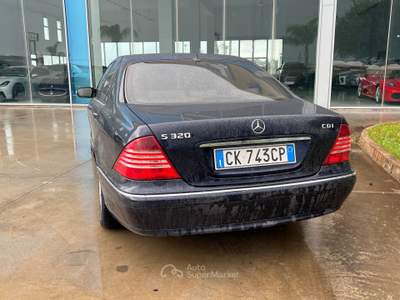 Mercedes-Benz Classe S S 320 CDI cat Blu/Azzurro usata Gela