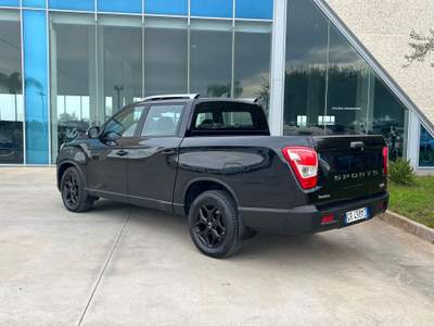 SsangYong Rexton Sports XL 2.2 AUTOCARRO N1 - SUPER OFFERTA T-STOCK Nero usata Gela