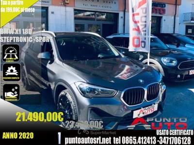 BMW X1 sDrive18d Sport STEPTRONIC Grigio usata Isernia
