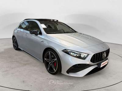Mercedes-Benz Classe A Premium Plus 4 matic MHEV | IRIDIUM SILVER FULL! Grigio usata Milano