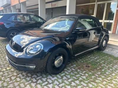 Volkswagen Maggiolino 1.2 Cabrio TSI Pelle Tagliandi Certificati , prezzo reale Nero usata Roma