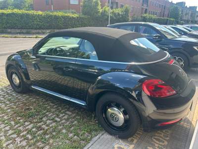 Volkswagen Maggiolino 1.2 Cabrio TSI Pelle Tagliandi Certificati , prezzo reale Nero usata Roma