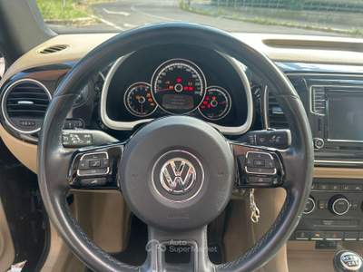 Volkswagen Maggiolino 1.2 Cabrio TSI Pelle Tagliandi Certificati , prezzo reale Nero usata Roma