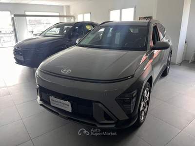 Hyundai Kona 1.6 HEV DCT XLine Plus Grigio usata Montecrestese