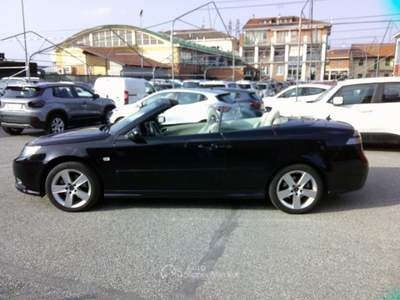 Saab 9-3 Cabriolet 1.9 TiD 16V DPF Vector Nero usata Fossano
