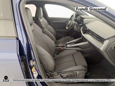 Audi A3 sportback 2.0 tdi s line edition 150cv s-tronic Blu/Azzurro usata Assago