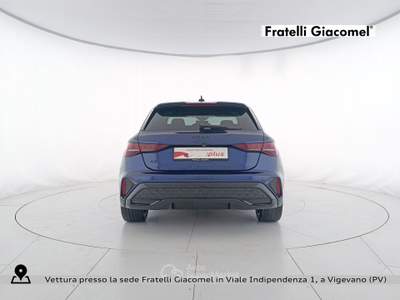 Audi A3 sportback 2.0 tdi s line edition 150cv s-tronic Blu/Azzurro usata Assago