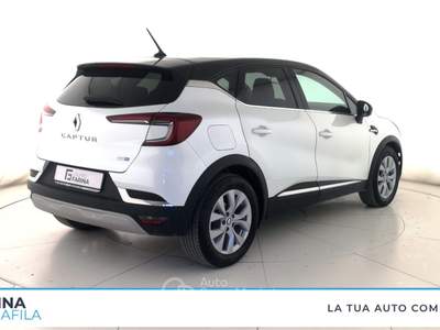 Renault Captur  - captur 1.6 e-tech hybrid intens 145cv auto Bianco usata Marcianise